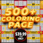 +500 Coloring Page Mega Bundle