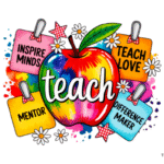 Teacher T-shirt Design, Back to School