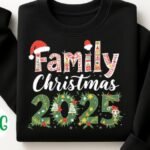 Family Christmas 2025 T-shirt Design