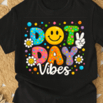 Dot Day T-shirt Design Sublimation Png