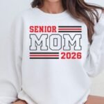 Senior Mom 2026 SVG PNG T-shirt Design