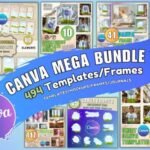 Canva Product Templates Wallart Journal