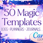 ✨50 Magic Life Templates Canva Editable✨