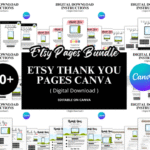 50+ Etsy Thank You Pages Bundles