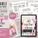 45 Niche Ideas Ebook Templates MMR/PLR