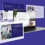 Business Webpage Design Template PSD