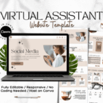 Website Template for Virtual Assistant