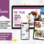 WEBSITE TEMPLATE, Course Sales Page