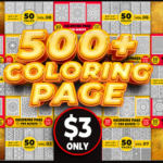 +500 Coloring Page Mega Bundle
