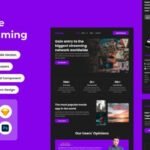 Filmex - Movie Streaming Landing Page V1