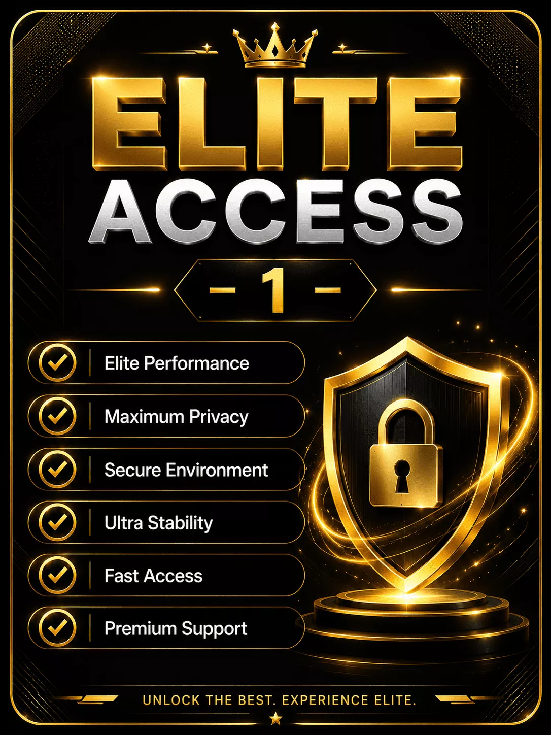 ELITE ACCESS (1) ELITE ACCESS 1 - Image 1