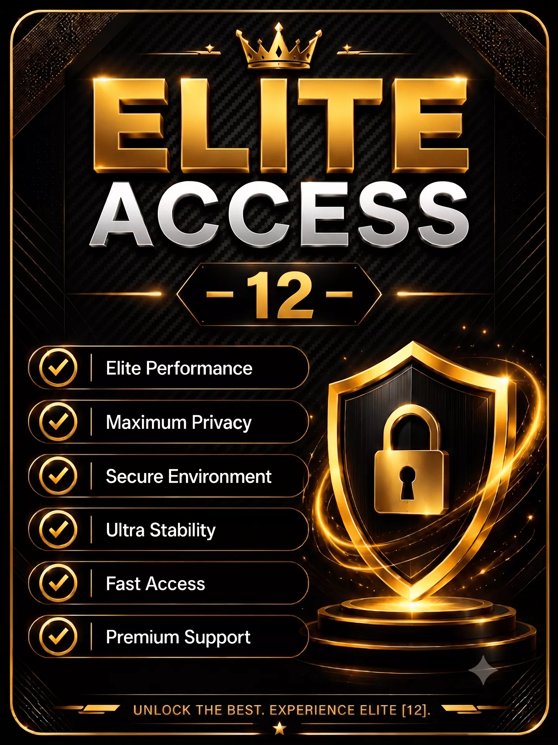 ELITE ACCESS (4) ELITE ACCESS 12 - Image 1